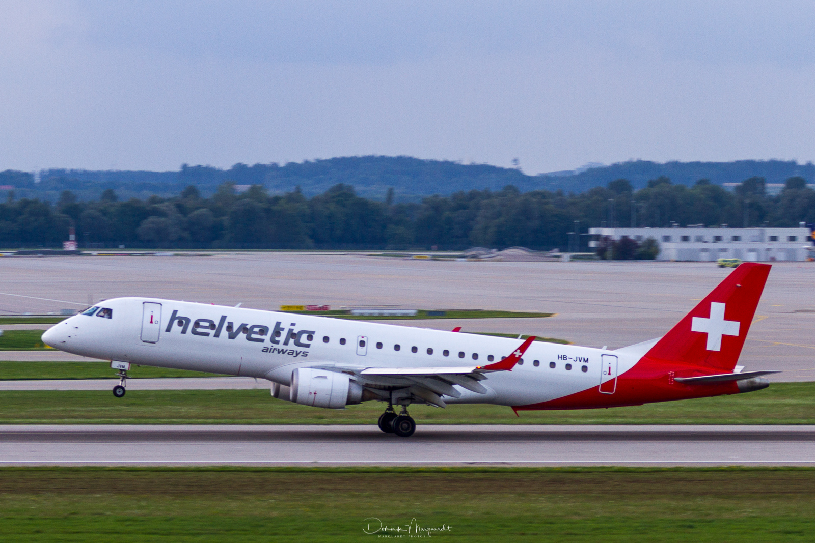 Helvetic Airways / Embraer ERJ-190LR / HB-JVM / MUC / EDDM