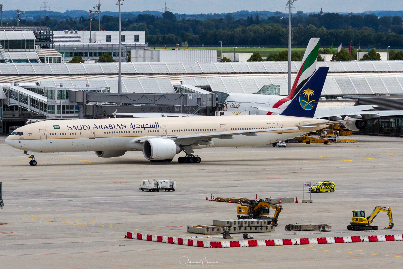 Saudi Arabian Airlines / Boeing 777-368(ER) / HZ-AK18 / MUC / ED