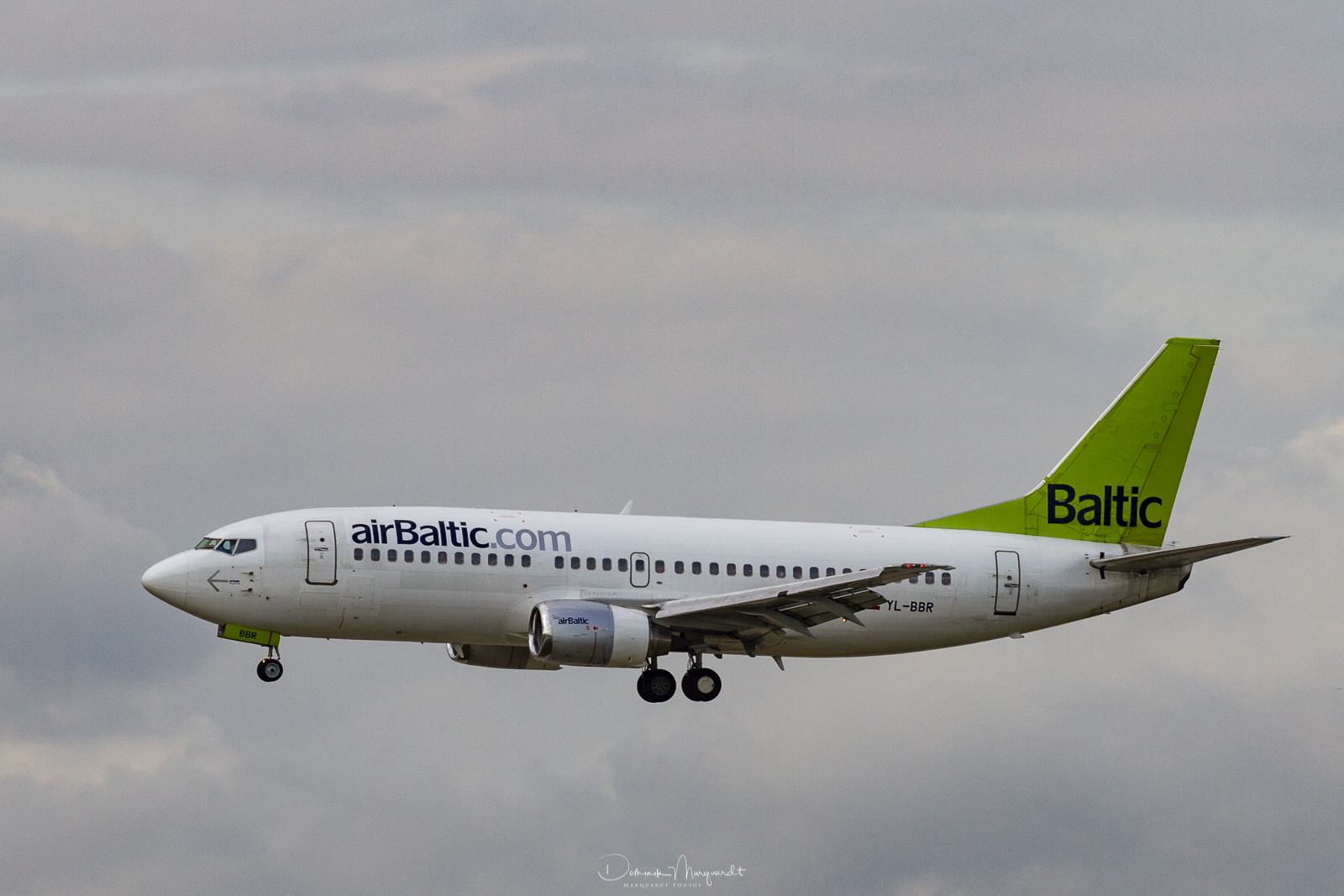 Air Baltic / Boeing 737-31S / YL-BBR / FRA / EDDF