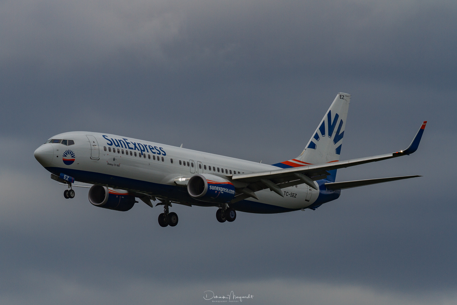 SunExpress / Boeing 737-8HC / TC-SEZ / FRA / EDDF