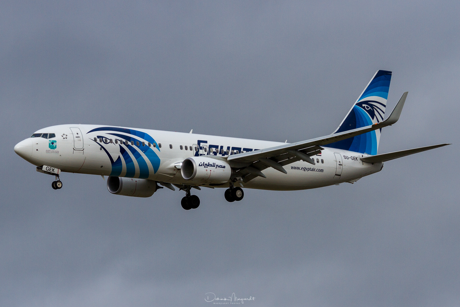 EgyptAir / Boeing 737-866 / SU-GEK / FRA / EDDF